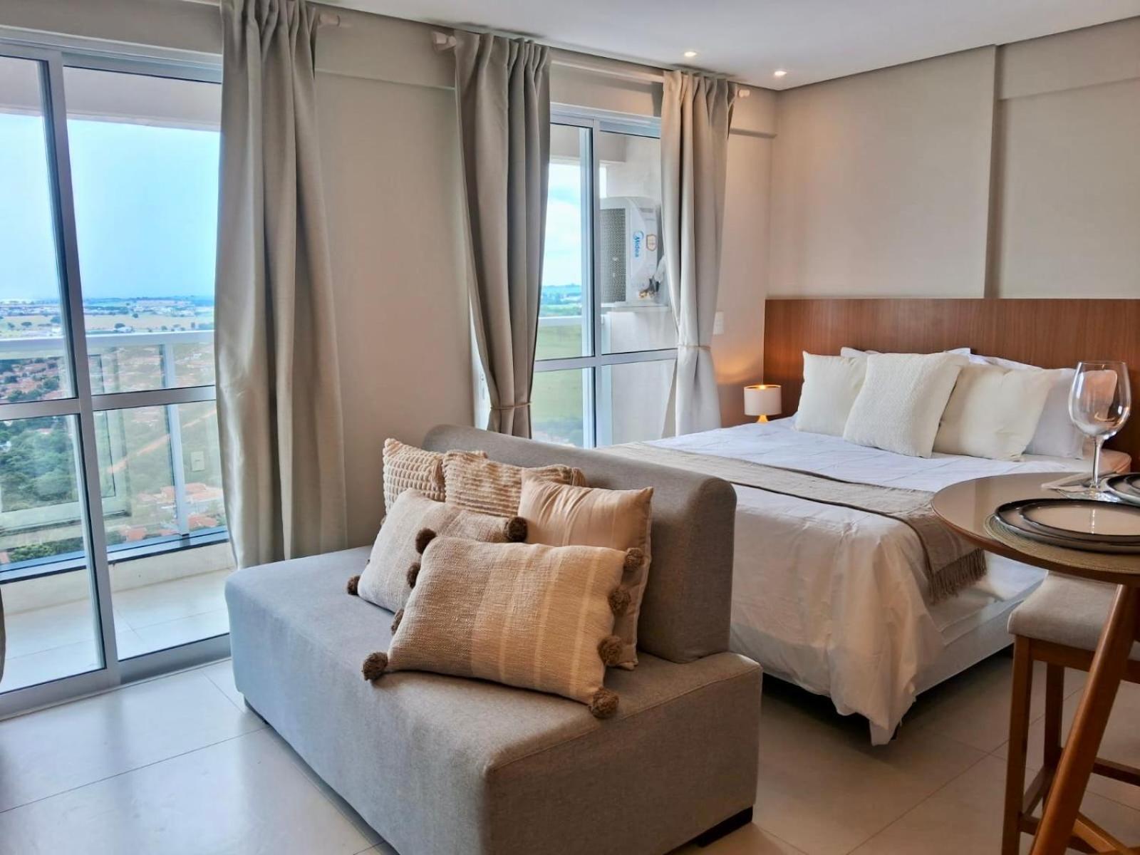 Araçatuba Loft Alto Padrao, Ultimo Andar Uptown C/ Garagem 아파트 외부 사진